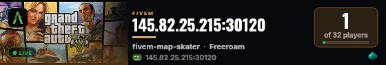 145.82.25.215:30120 live status badge
