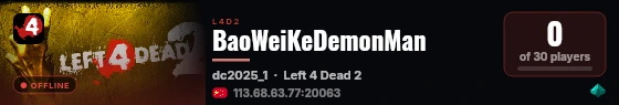 BaoWeiKeDemonMan live status badge