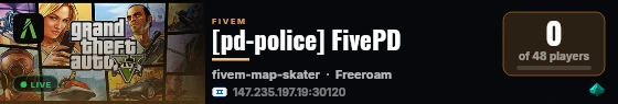[pd-police] FivePD live status badge