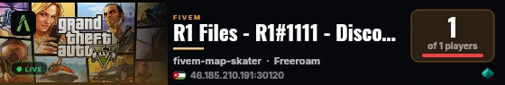 R1 Files - R1#1111 - Discord.gg/R1 live status badge