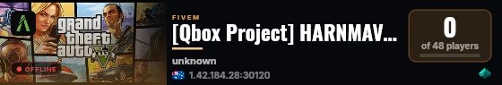 [Qbox Project] HARNMAVRYD live status badge