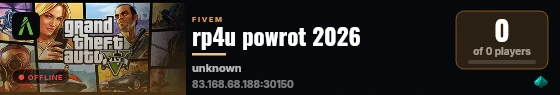 rp4u powrot 2026 live status badge