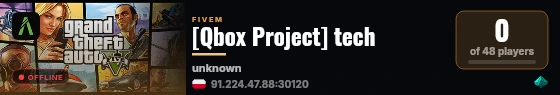 [Qbox Project] tech live status badge