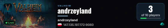andrzeyland live status badge