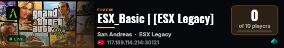 ESX_Basic | [ESX Legacy] live status badge