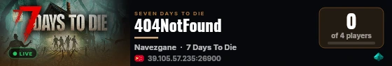 404NotFound live status badge