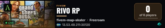 RIVO RP live status badge
