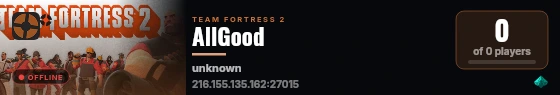 AllGood live status badge