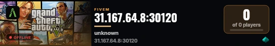 31.167.64.8:30120 live status badge
