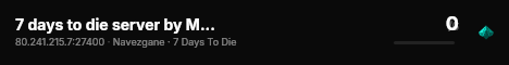 7 days to die server by Marcos Gamingecke live status badge