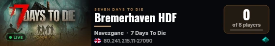 Bremerhaven HDF live status badge