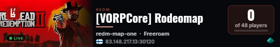 [VORPCore] Rodeomap live status badge