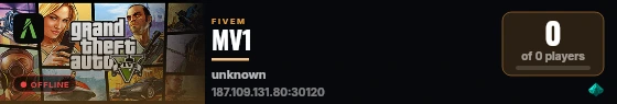 MV1 live status badge