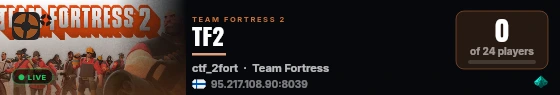 TF2 live status badge