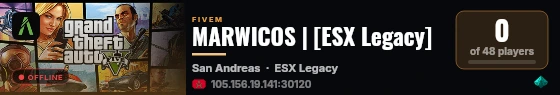 MARWICOS | [ESX Legacy] live status badge