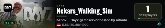 Nekars_Walking_Sim live status badge