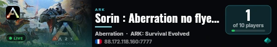 Sorin : Aberration no flyer - (v358.24) live status badge