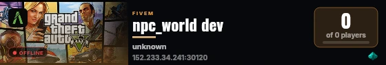 npc_world dev live status badge