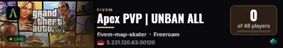Apex PVP | UNBAN ALL live status badge