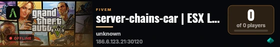 server-chains-car | ESX Legacy Server live status badge