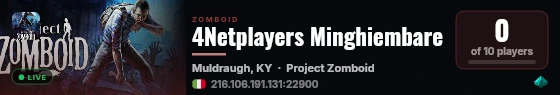 4Netplayers Minghiembare live status badge