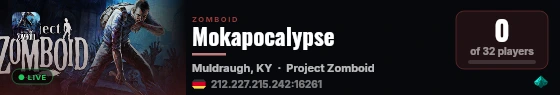 Mokapocalypse live status badge