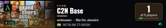 C2N Base live status badge