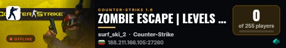 ZOMBIE ESCAPE | LEVELS + FREE VIP live status badge