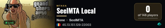 SeelMTA Local live status badge