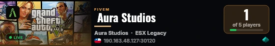 Prueba 2026 | [ESX Legacy] live status badge