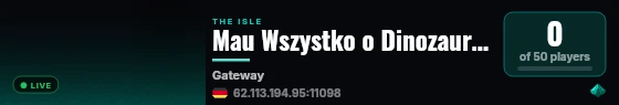 PolaxoOP live status badge