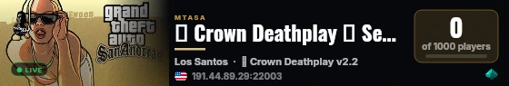 ✦ Crown Deathplay ✦ Sesli Deathmatch | Ölümüne Rekabet! ✦ live status badge