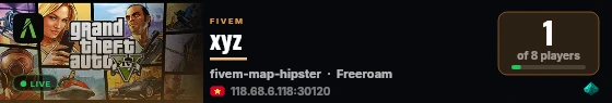 xyz live status badge