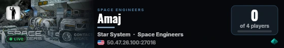 Amaj live status badge