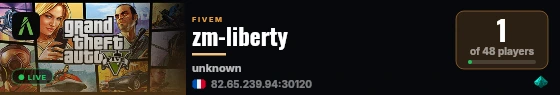 zm-liberty live status badge