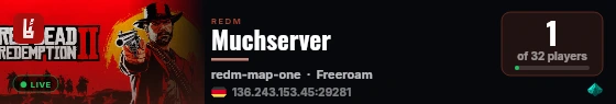 Muchserver live status badge