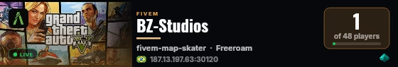 BZ-Studios live status badge