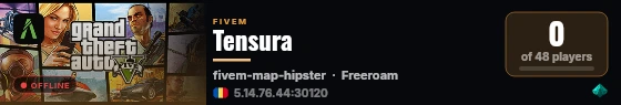 Tensura live status badge