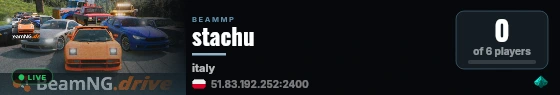 stachu live status badge