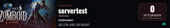 servertest live status badge