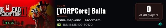 [VORPCore] Balla live status badge
