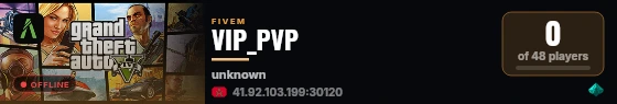VIP_PVP live status badge