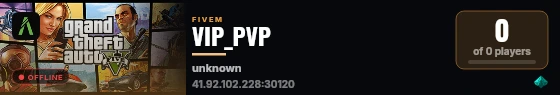 VIP_PVP live status badge