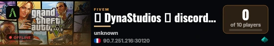 💜 DynaStudios → discord.gg/dynastudios live status badge