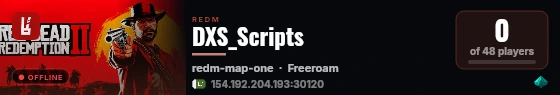 DXS_Scripts live status badge