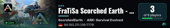 FraTiSa Scorched Earth - (v358.24) live status badge