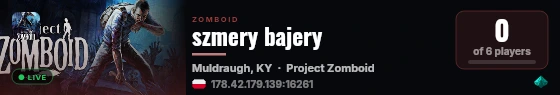 szmery bajery live status badge