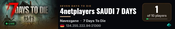 4netplayers SAUDI 7 DAYS live status badge