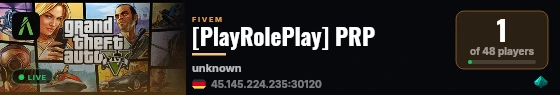 [PlayRolePlay] PRP live status badge