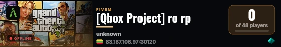[Qbox Project] ro rp live status badge